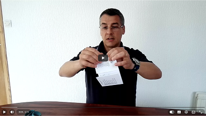 lien youtube pour l'instruction du pliage du livret