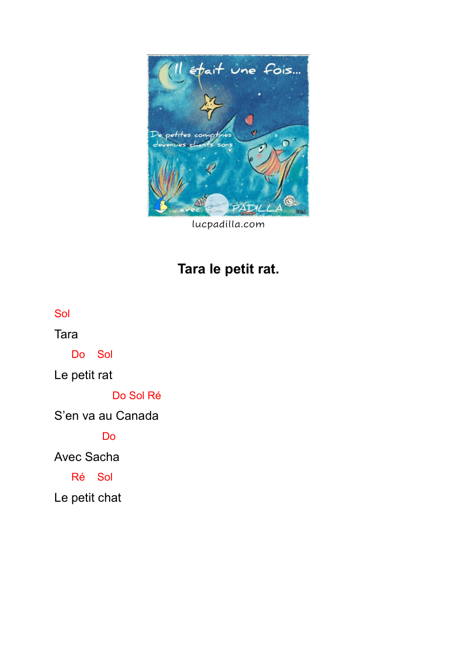Tableau des accords