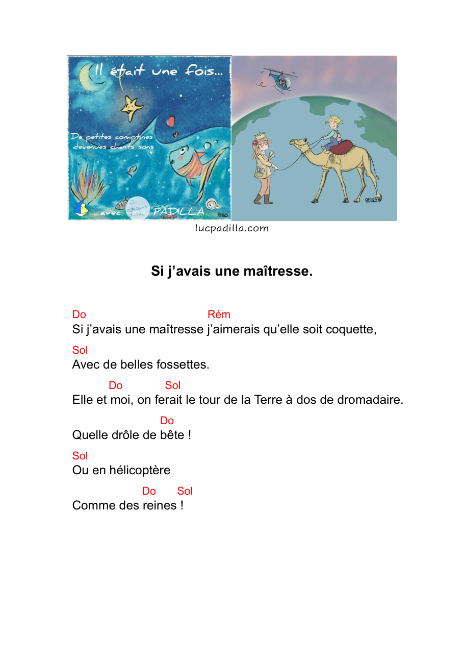 Tableau des accords