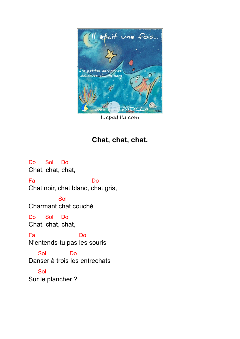 Tableau des accords