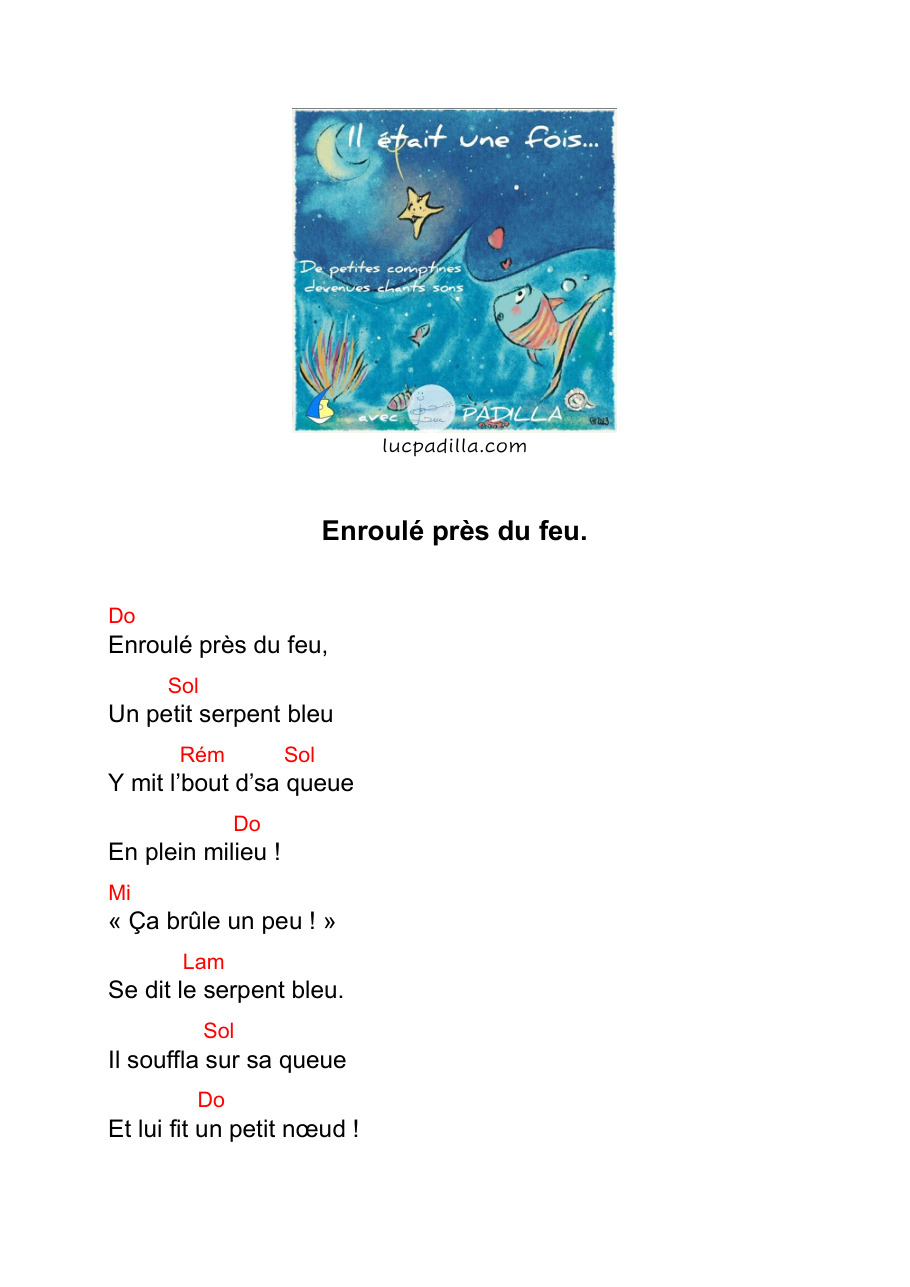 Tableau des accords