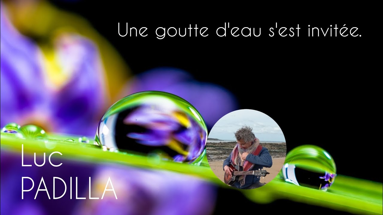 Une goutte d&rsquo;eau s&rsquo;est invitée.